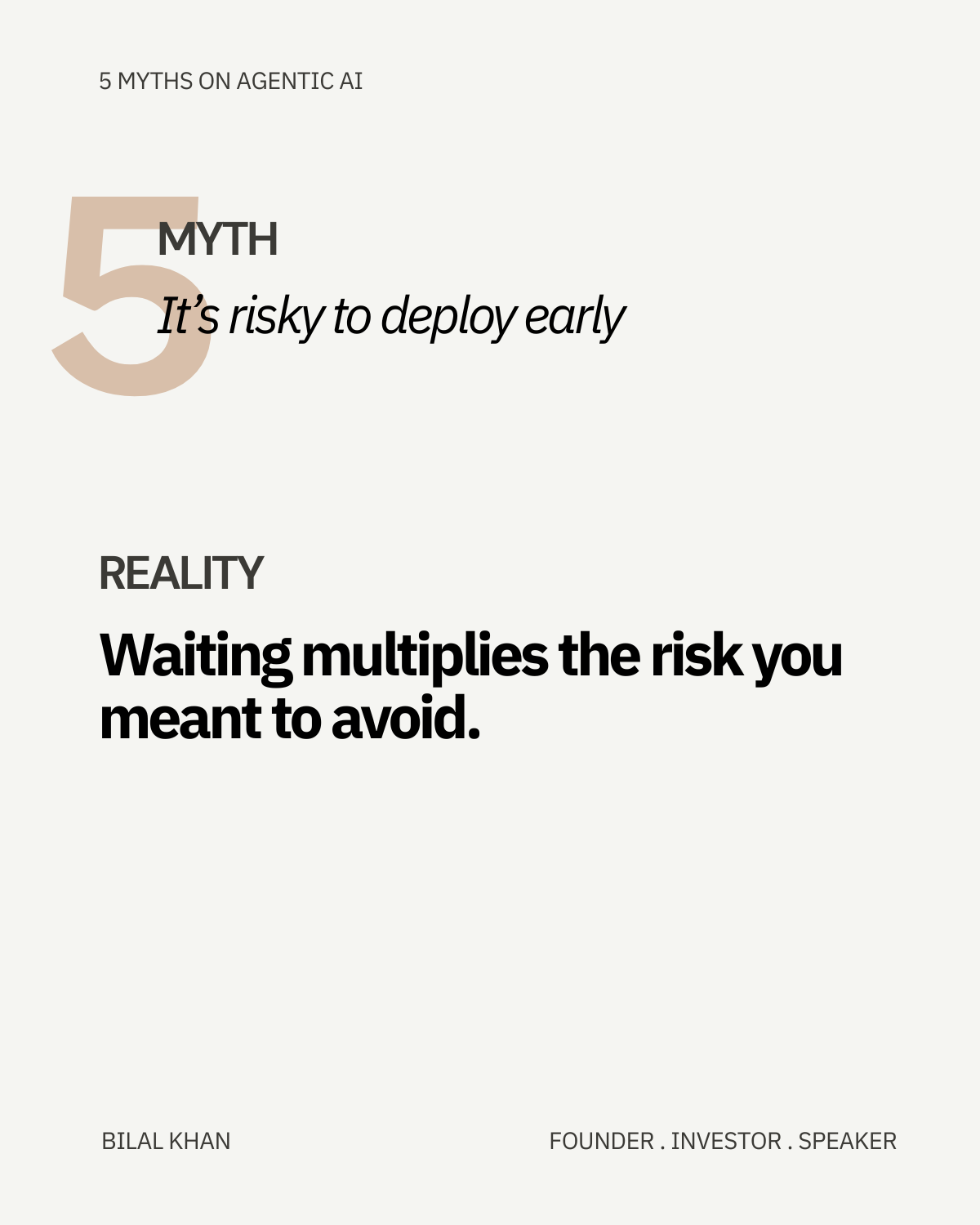 5 of the Most Damaging Myths on Agentic AI