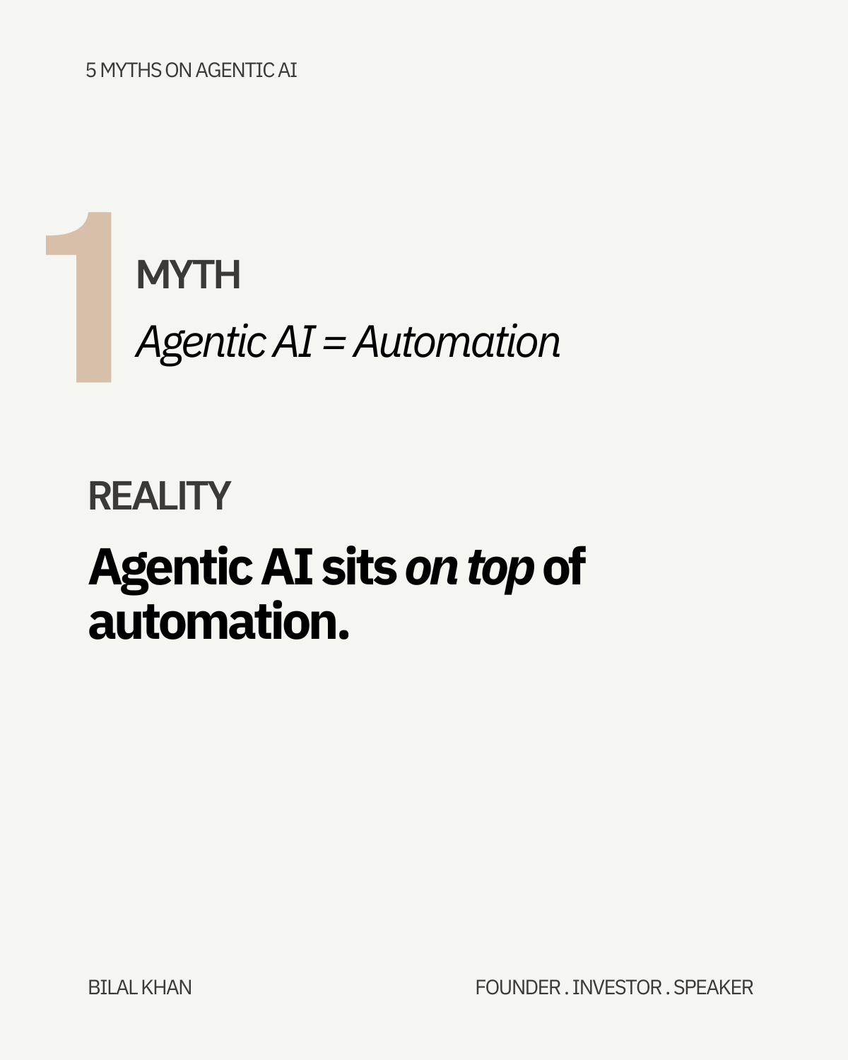 5 of the Most Damaging Myths on Agentic AI