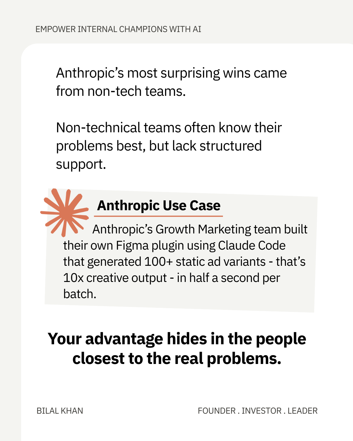 5 essential questions to Empower your internal champions with AI