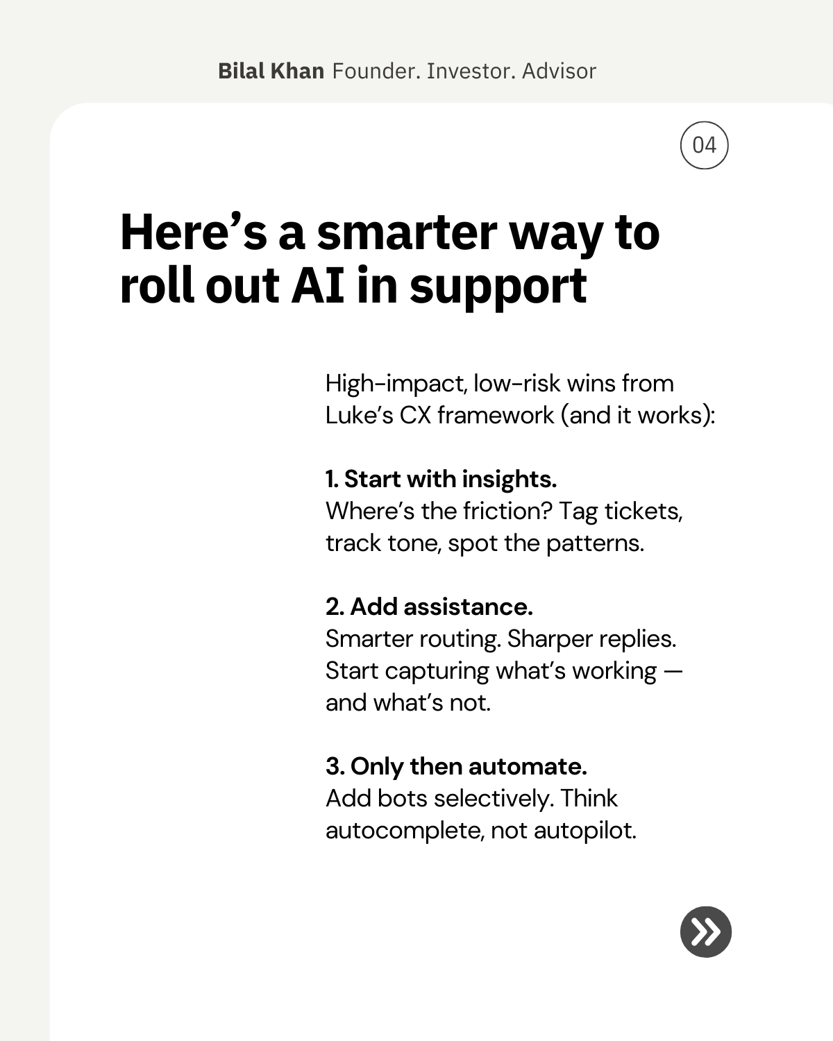 Before you ship the AI chatbot, just ask: Who's this really helping?