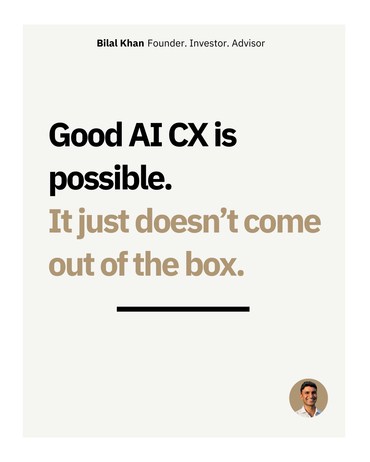 Before you ship the AI chatbot, just ask: Who's this really helping?