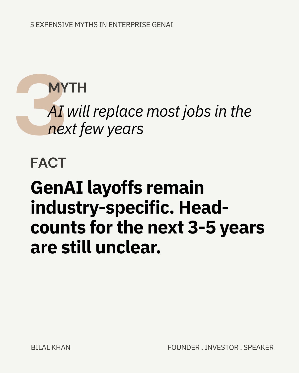 5 of the most Expensive myths in enterprise GenAI